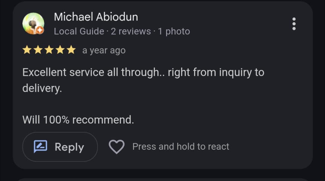Pianobased Customer review 19